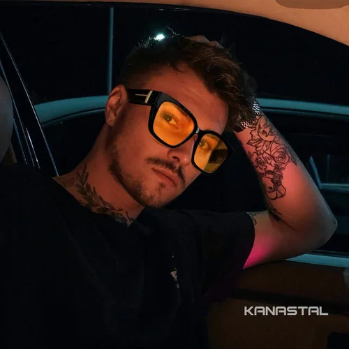 Vista 2 de KANASTAL Lentes de sol redondos polarizados para hombres y mujeres, estilo steampunk, retro, de metal, clásico, hippie, con protección UV400