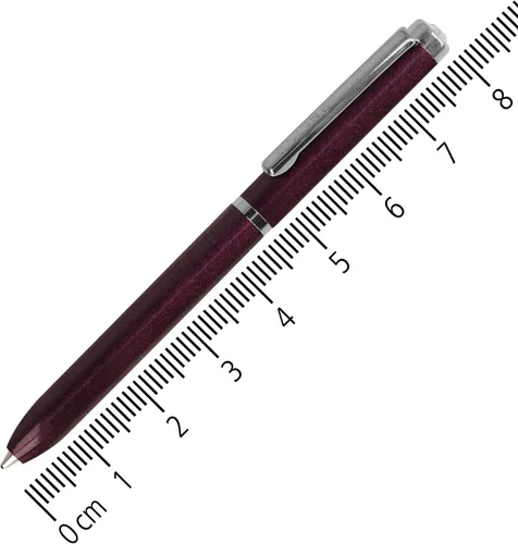 Vista 2 de Online Mini bolígrafo giratorio Negro con clip de metal Recarga de bolígrafo estándar bolígrafos pequeños para el bolso 3.1 in de longitud, cabe