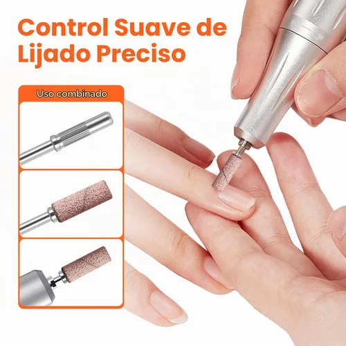 Vista 7 de Modelones - Broca de uñas, 200 unidades, mini bandas pequeñas para lijar uñas