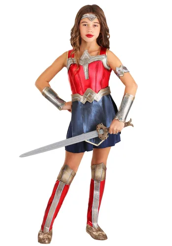 Vista 8 de Disfraz de niña Wonder Woman 84 Multicolor