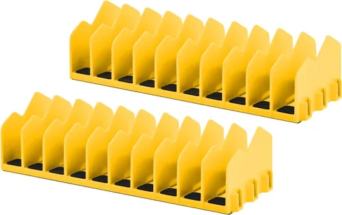 Vista 8 de Estante organizador de alicates, paquete de 2, estante de Amarillo