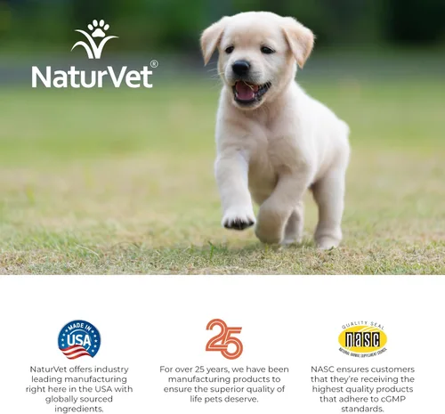 Vista 9 de NaturVet VitaPet Puppy Vitaminas diarias para perros - Además de ayuda para el aliento - Formulado específicamente para proporcionar a los cachorros