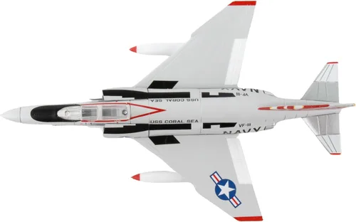 Vista 10 de Daron Worldwide Trading Postage Stamp F-4B Phantom II Sundowners Vehículo (Escala 1/155)