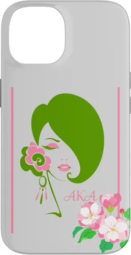 Vista 4 de Black Sorority Excellence Beautiful Woman Pink & Green Case for iPhone 17