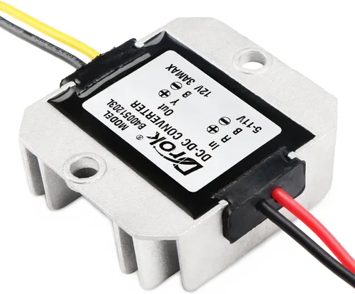 Vista 6 de DROK Convertidor elevador de 5 V a 12 V, CC 5 V-11 V a 12 V Convertidor de impulso Módulo regulador de voltaje 3A 36W Transformador de voltios