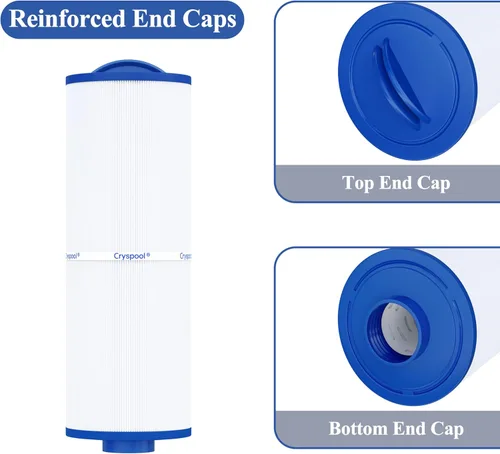Vista 4 de Cryspool® 04077 Compatible con filtros Cal Spa, 4CH-949, PWW50L, FC-0172, Rising Dragon, Dynasty Spas, cartucho de filtro de repuesto para bañera