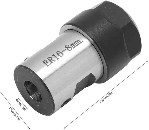 Vista 3 de C20-ER16-40L Barra de herramientas de sujeción del eje del motor del eje del soporte del portabrocas para máquina de fresado de listón (0.315 in)