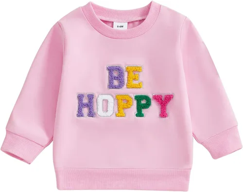 Vista 29 de Traje de San Valentín para bebé, niña, niño, traje de San Valentín, sudadera de manga larga con estampado de corazón
