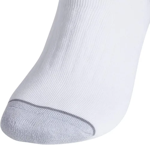 Vista 4 de adidas Calcetines lineales de cuarto alto para hombre 3 pares