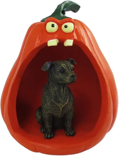 Vista 81 de Conversation Concepts Figura de Corgi galés de Halloween y calabaza Welsh Corgi Pembroke