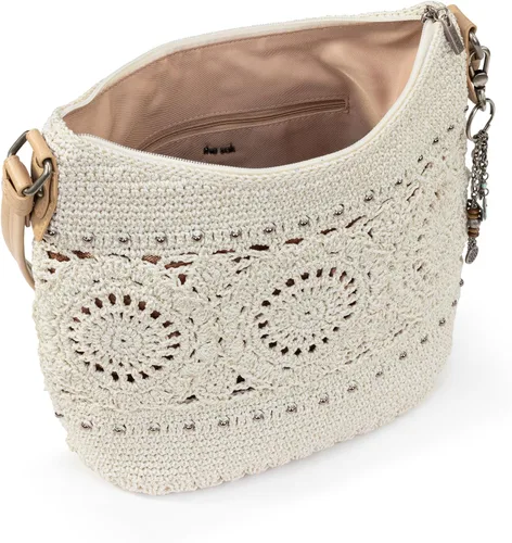 Vista 4 de The Sak Sequoia Hobo Bag - Bolso grande de ganchillo a mano para mujer para todos los días y viajes - Bolso y bolso duradero con bolsillo