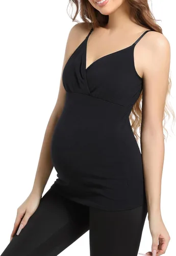 Vista 5 de Camiseta de lactancia Cami - Corpiño de dormir para maternidad y lactancia