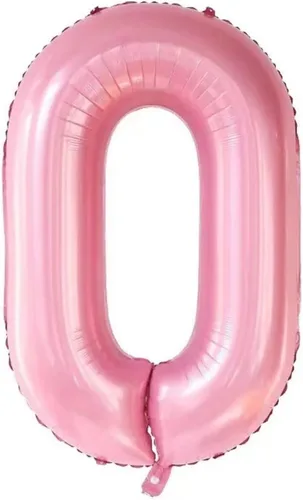 Vista 4 de Globos rosa claro del número 60 de 40 pulgadas con corona, globos de cumpleaños 60 para mujeres, decoraciones de cumpleaños de 60 pulgadas, globos