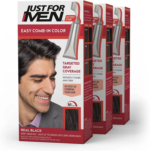 Vista 8 de Just For Men Tinte para el Cabello Masculino Color Fácil de Aplicar Peinando
