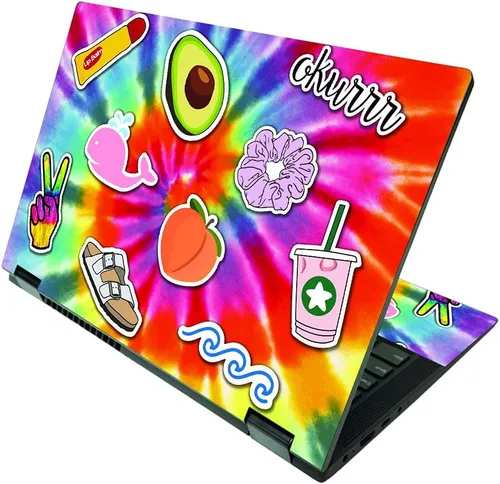 Vista 27 de MightySkins Skin compatible con Lenovo IdeaPad Flex 5 2 en 1 de 15 pulgadas (2021) - Humo brillante Funda protectora de vinilo duradera y única