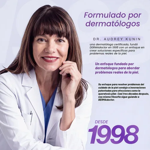 Vista 10 de DERMAdoctor KP Bump Eraser Body Scrub, 10% AHAs + PHAs, Rough & Bumpy Skin