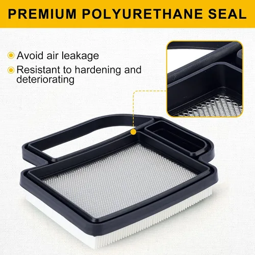 Vista 6 de Panari Paquete de 2 filtros de aire 20 083 06 20 083 02 para Kohler SV470-SV620 Courage Engine Cub Cadet LT1045 LT1042 LTX1045 LTX1040 LTX1042 RZT42