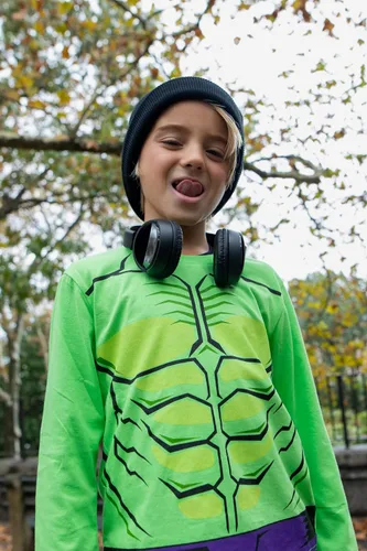 Vista 4 de Marvel Avengers Hulk Black Panther Capitán América, paquete de 3 camisetas para niños pequeños a niños pequeños