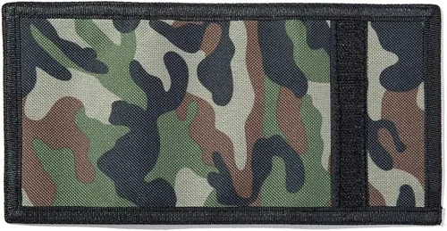 Vista 3 de Leyeve Wallet,Kids Festivals gifts,Birthday Gifts Wallet,RFID Trifold Canvas Outdoor Sports Wallet for Kids-Utility Wallet for Green camouflage