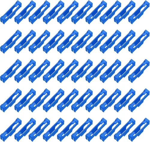 Vista 8 de MECCANIXITY 50 clips de cable servo, extensión servo de ABS, soporte de fijación de hebilla de cable de seguridad para RC avión, barco