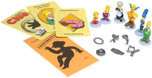 Vista 2 de Simpsons Clue Detective Juego
