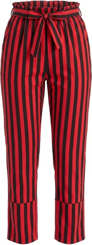 Vista 7 de Pantalones de cosplay a rayas estilo pirata renacentista medieval gótico Negro