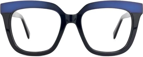 Vista 3 de Zeelool Oversize Square Eyeglasses Classic Full Rim Acetate Eyewear Frame for Women Men Milledge ZWA814760