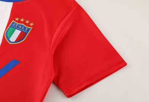 Vista 7 de DIZM Italia Italia Deportes Fútbol Fútbol Jóvenes Niños Camiseta Jersey Camisa Polo Shorts Set