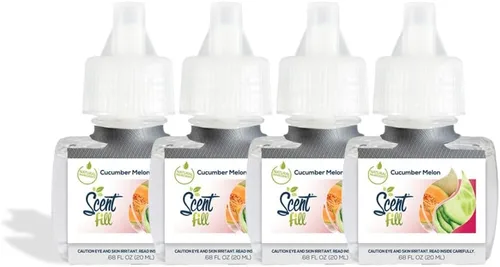 Vista 38 de Scent Fill Ambientador enchufable de sidra de manzana, 4 recambios de aceite perfumado
