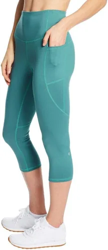 Vista 7 de C9 Champion Legging recortado de cintura alta para mujer, Negro