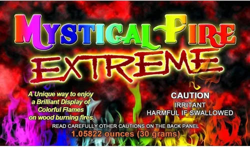 Vista 7 de Fogata chimenea Mystical Fire fuego de colores paquetes, Paquete de 50, Extreme Mystical Fire
