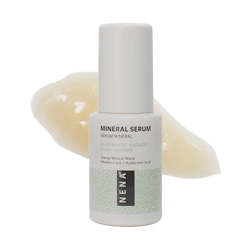 Vista 9 de NENA Skincare Mineral Serum - Suero de vitamina C con ácido hialurónico - Loción facial para hidratación profunda, firmeza y elasticidad - Todo tipo