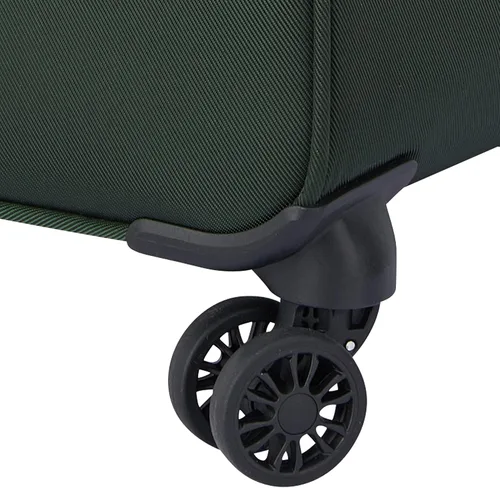 Vista 10 de DELSEY Paris Sky Max 2.0 Softside - Maleta expandible con ruedas giratorias, Verde, Juego de 3 piezas, Sky Max 2.0 Softside - Maleta expandible