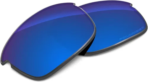 Vista 8 de Lentes de repuesto de rendimiento compatibles con Oakley Bottle Rocket OO9164 policarbonato polarizado grabado al aguafuerte, amarillo dorado Oro