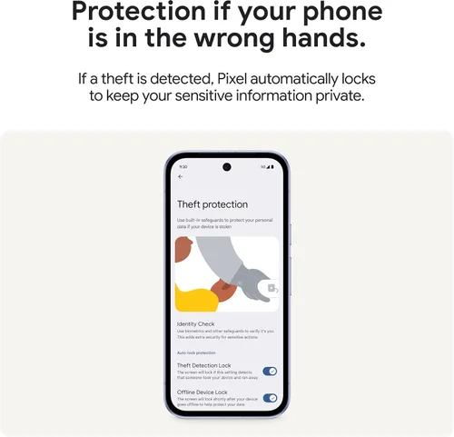 Vista 6 de Teléfono Android Google Pixel 9a con Gemini: teléfono desbloqueado con cámara increíble y edición de fotos con IA, batería para todo el día