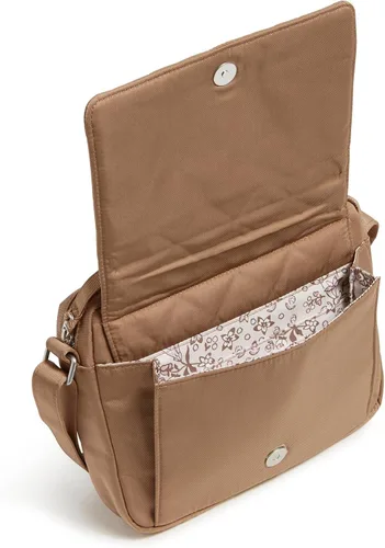 Vista 2 de Vera Bradley Bolso bandolera Peperformance de sarga mediana hipster para mujer