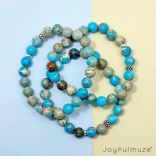 Vista 6 de Premium Handmade Crystal Healing, Gemstone Beaded Gift For Men Women