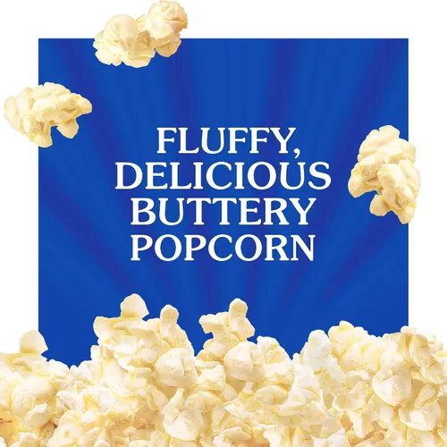 Vista 4 de ACT II Palomitas de maíz con mantequilla para microondas, suministros para noche de cine, 2.75 oz., bolsas de 6 unidades (paquete de 6)
