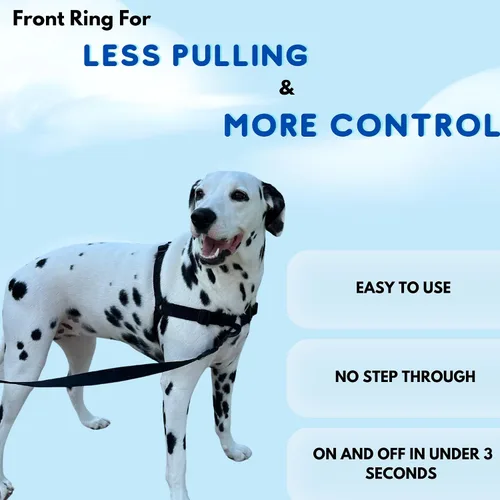 Vista 4 de ShawnCo Dream Walk Arnés para Perros Sin Tirones - Ajustable, Cómodo, Fácil de Usar, Cabestro para Mascotas para Ayudar a Detener los Tirones