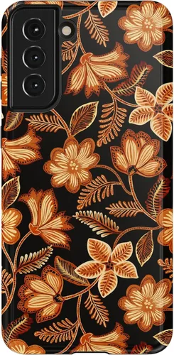 Vista 395 de Casely Funda para Galaxy S9 Postura de cadáver Yoga de esqueleto Diseño protector delgado esencial de doble capa