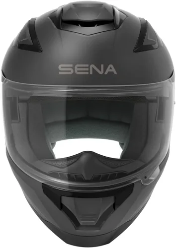 Vista 7 de Casco integral inteligente Sena Stryker con malla integrada y comunicaciones Bluetooth, luz trasera LED y sonido de Harman Kardon, DOT