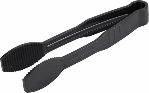 Vista 9 de Winco Pinzas para servir curvadas de grado comercial de 6 pulgadas, color negro