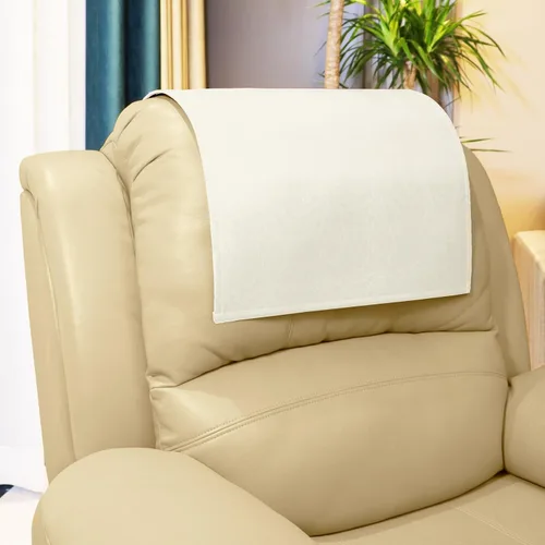Vista 21 de Funda Antideslizante para Reposacabezas de Fundas de Muebles, Protector de Reposacabezas de Piel Sintética para Silla Reclinable, Funda Protectora