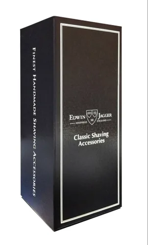 Vista 5 de Edwin jagger – Lined chapado en cromo. Double-edge Seguridad de afeitar