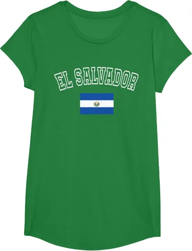 Vista 49 de Camiseta vintage con diseño de la bandera de El Salvador