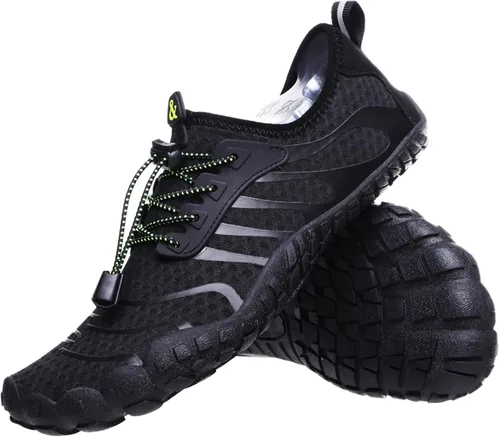 Vista 3 de Zivopah Zapatos de agua para hombre y mujer, zapatos acuáticos de secado rápido, zapatos de agua atléticos descalzos para navegación, pesca, buceo