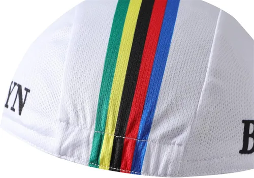 Vista 32 de Brooklyn - Gorra de ciclismo retro para usar debajo del casco, forro de casco de ciclismo, transpirable y absorción de sudor