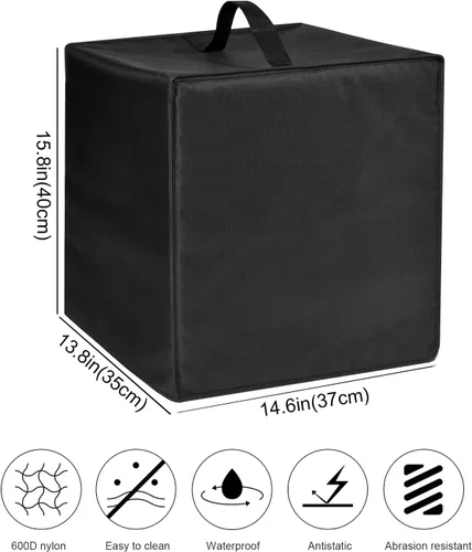 Vista 9 de Funda para freidora de aire para horno tostador para freidora de aire CHEFMAN 10QT/12QT Cubiertas protectoras de nailon resistentes al calor