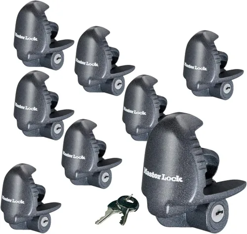 Vista 5 de Master Lock - 1 cerradura universal de acoplador de remolque con la misma llave. 379KA