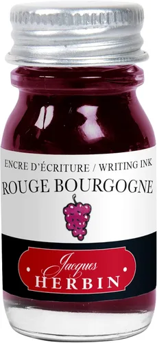 Vista 9 de Tinta para pluma estilográfica Herbin - 1 lata de 6 cartuchos - Larmes de Cassis